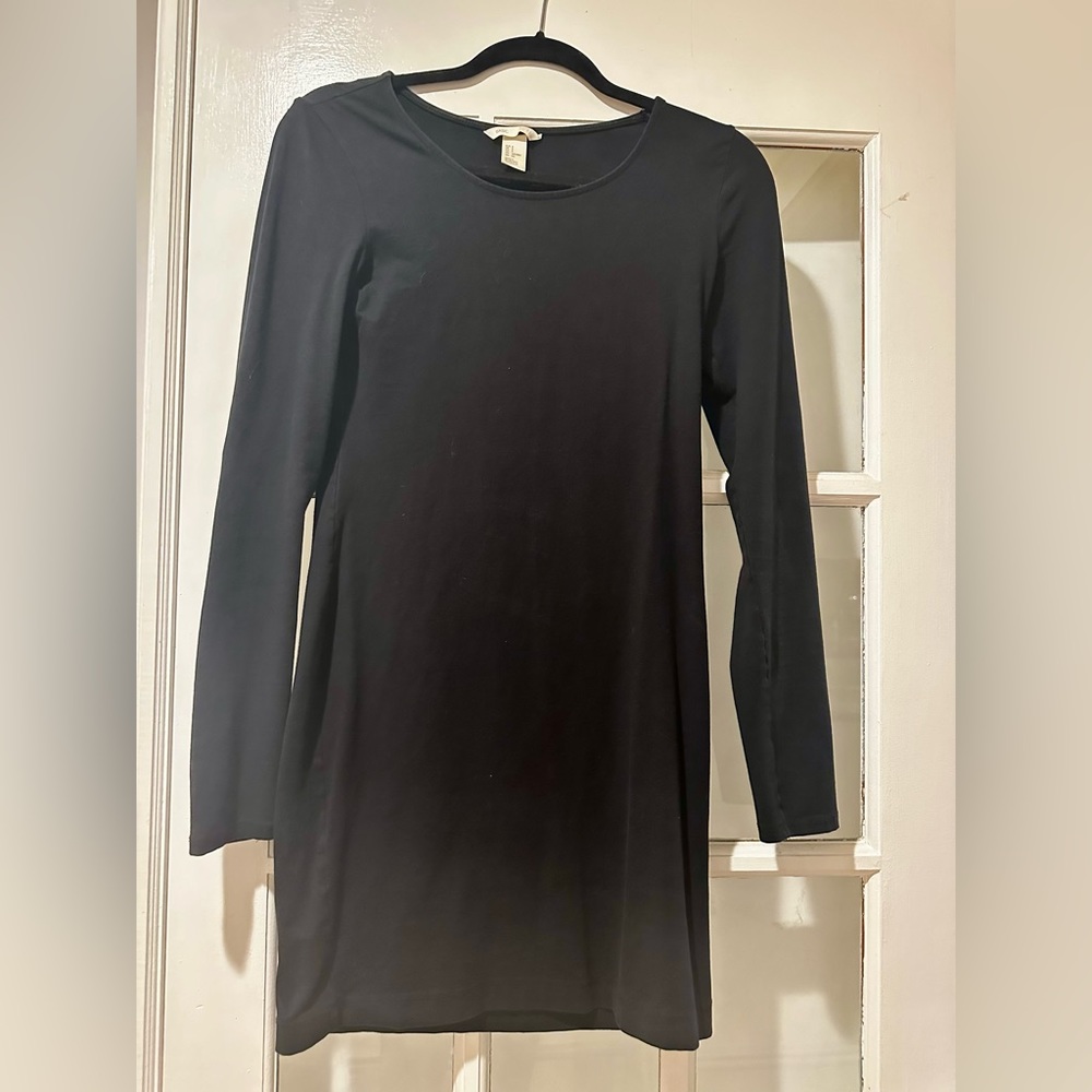 Long Sleeve Black Dress